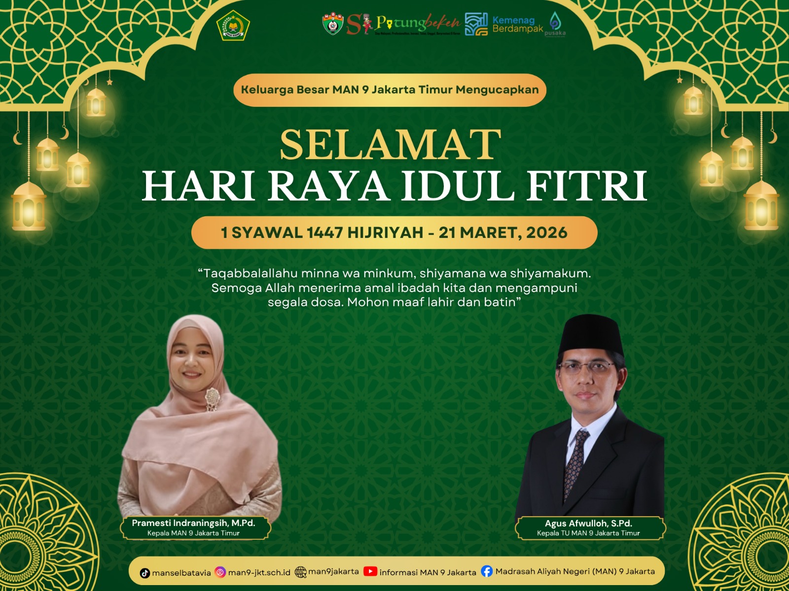 Mohon Maaf Lahir dan Batin